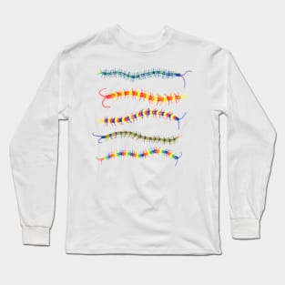 Colorwheel Centipede Long Sleeve T-Shirt